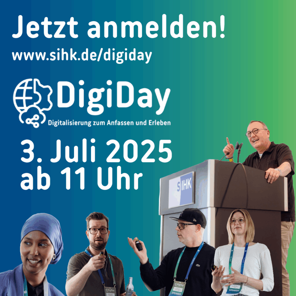 Ankündigung des DigiDay 2025 der SIHK zu Hagen